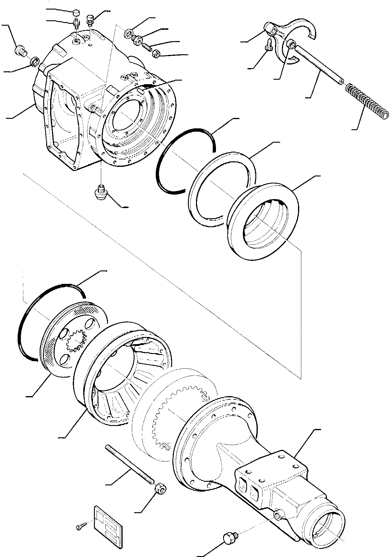 REAR AXLE, ASSY. 200040597 KOMATSU