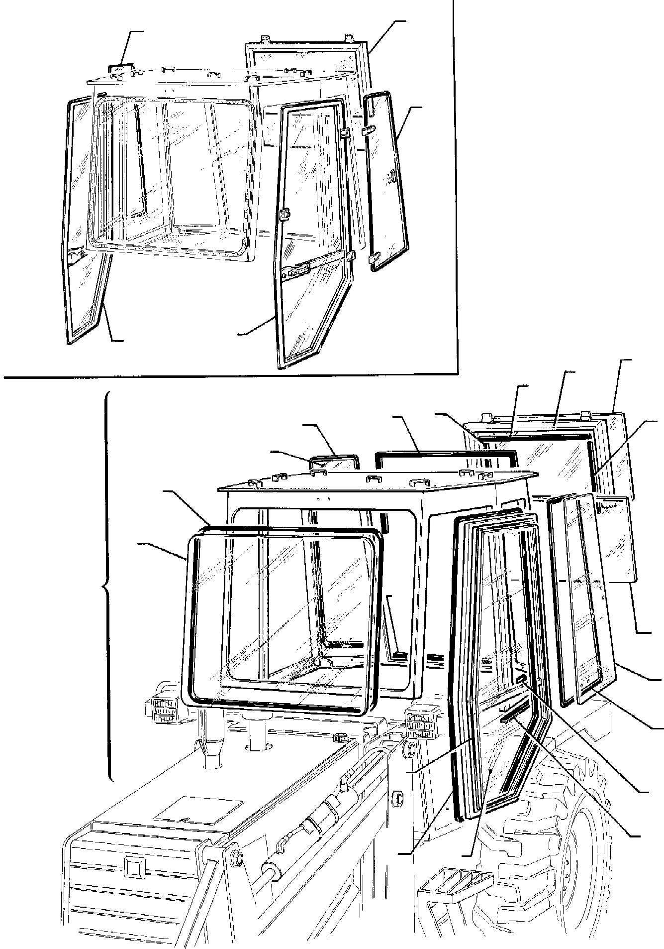 WINDOW, R.H., ASSY. 816212084 KOMATSU