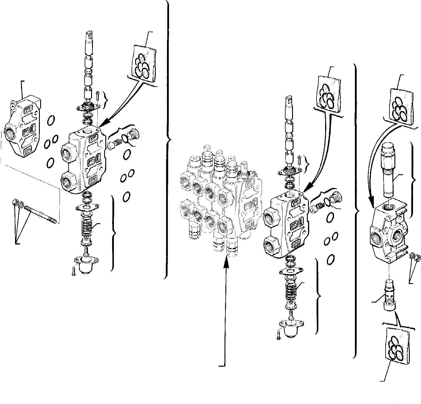 BLOCK, ASSY. 844160122 KOMATSU