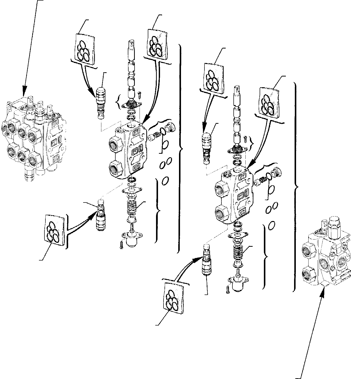 BLOCK, ASSY. 844160123 KOMATSU