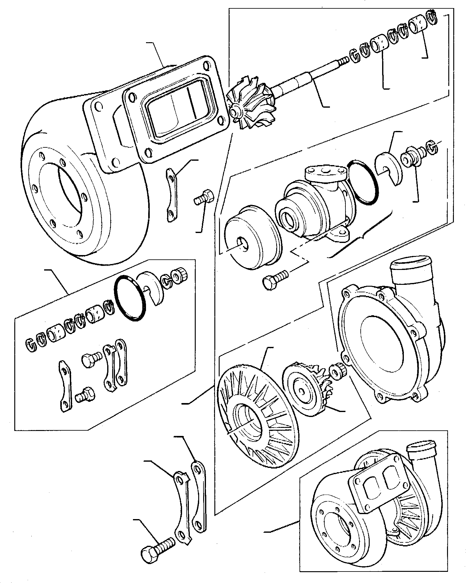BEARING THRUST P26741012 KOMATSU