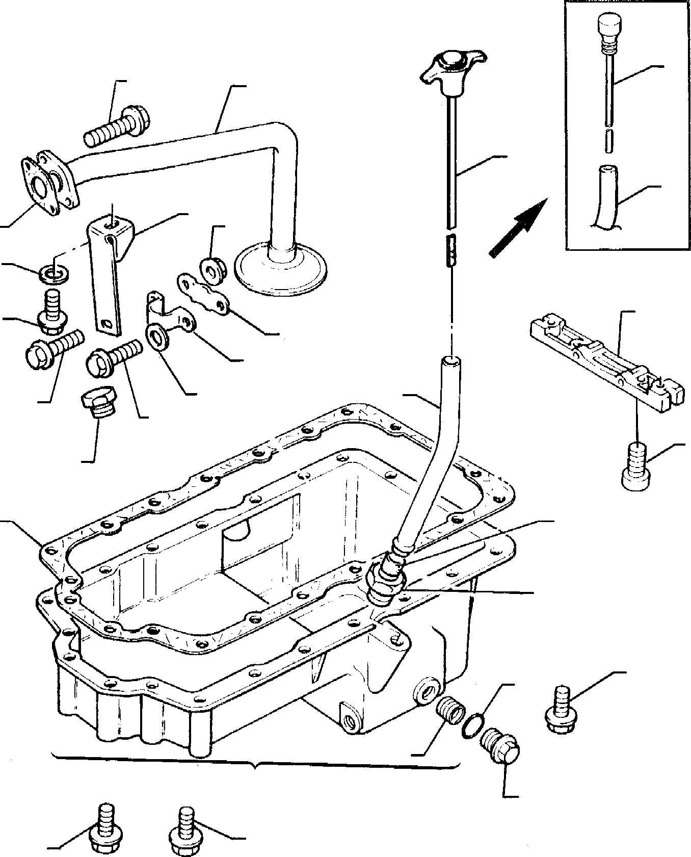 Гайка P3353D005 KOMATSU