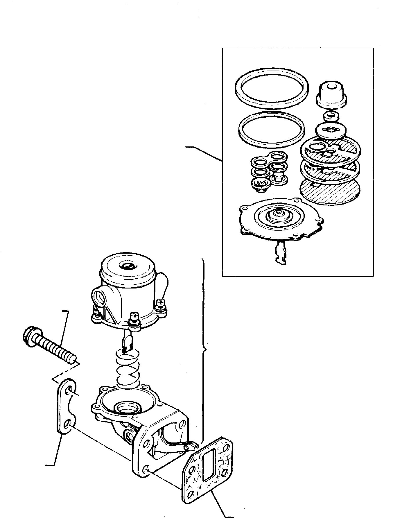 PUMP, ASSY. P2641A057 KOMATSU