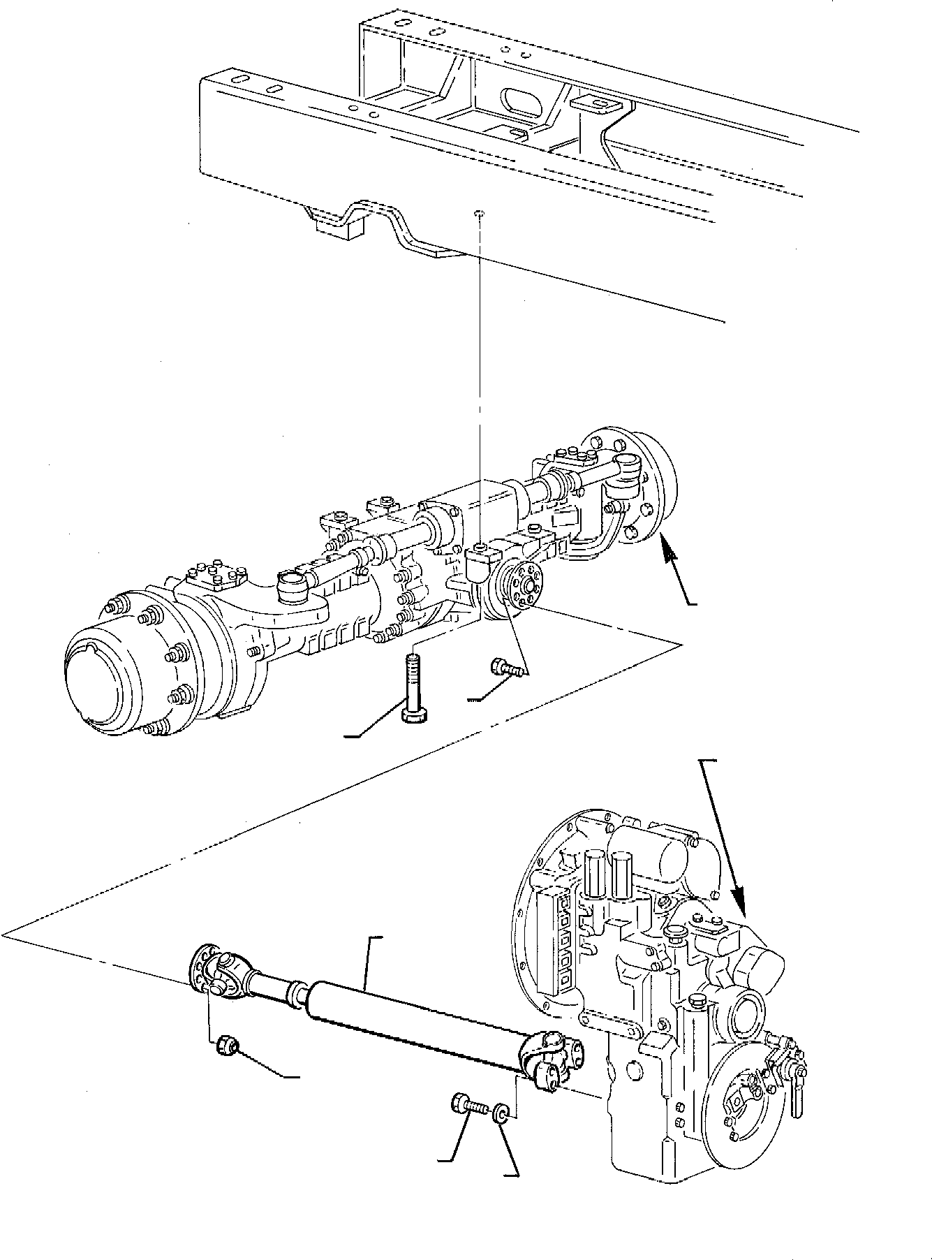 DRIVE SHAFT, ASSY. 312206063 KOMATSU