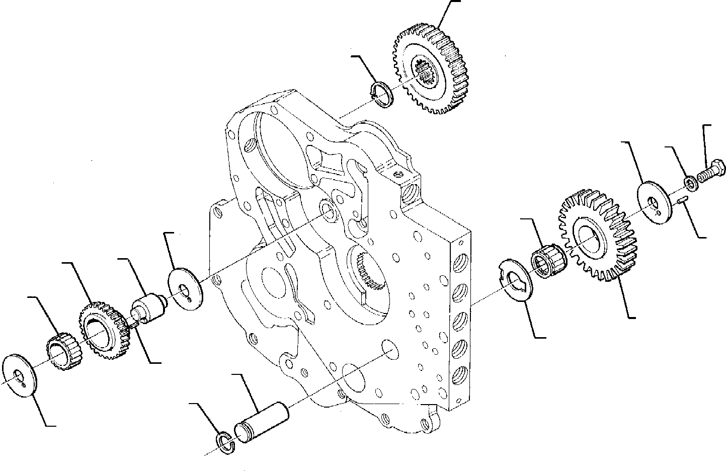 Шестерня CK0245340 KOMATSU