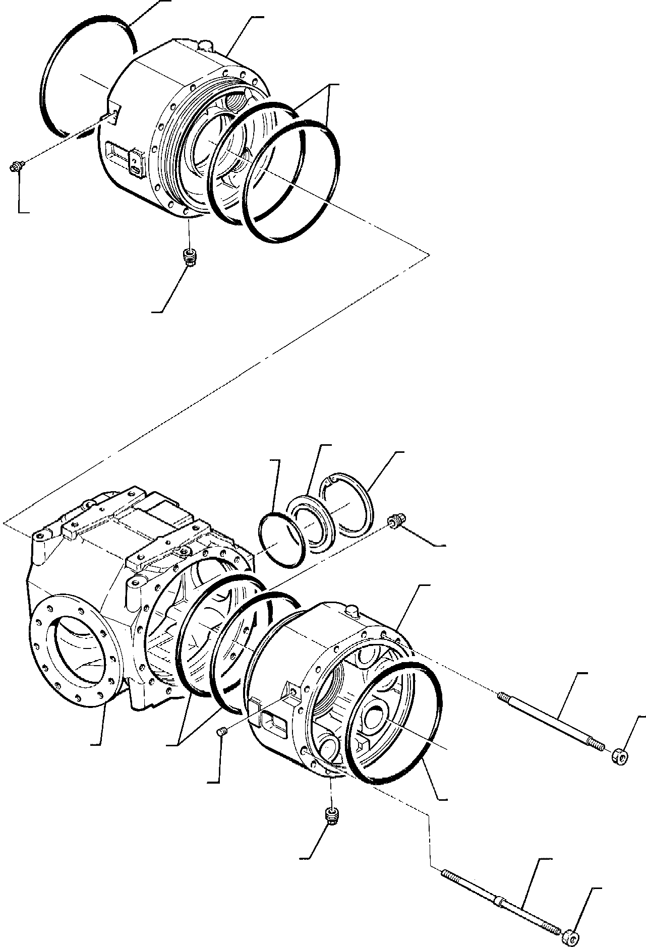 REAR AXLE, ASSY. 200040594 KOMATSU