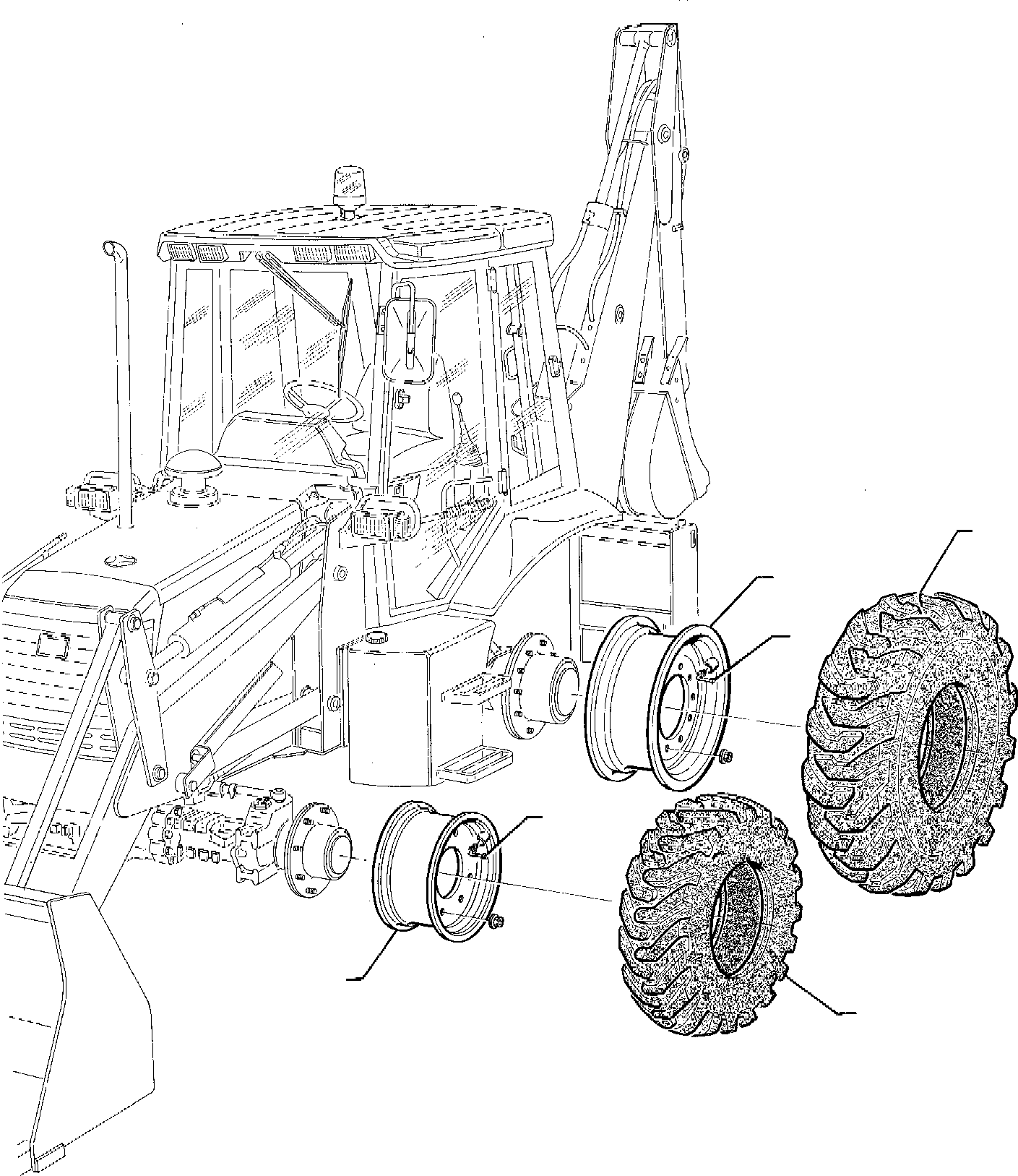 REAR RIM 312206083 KOMATSU