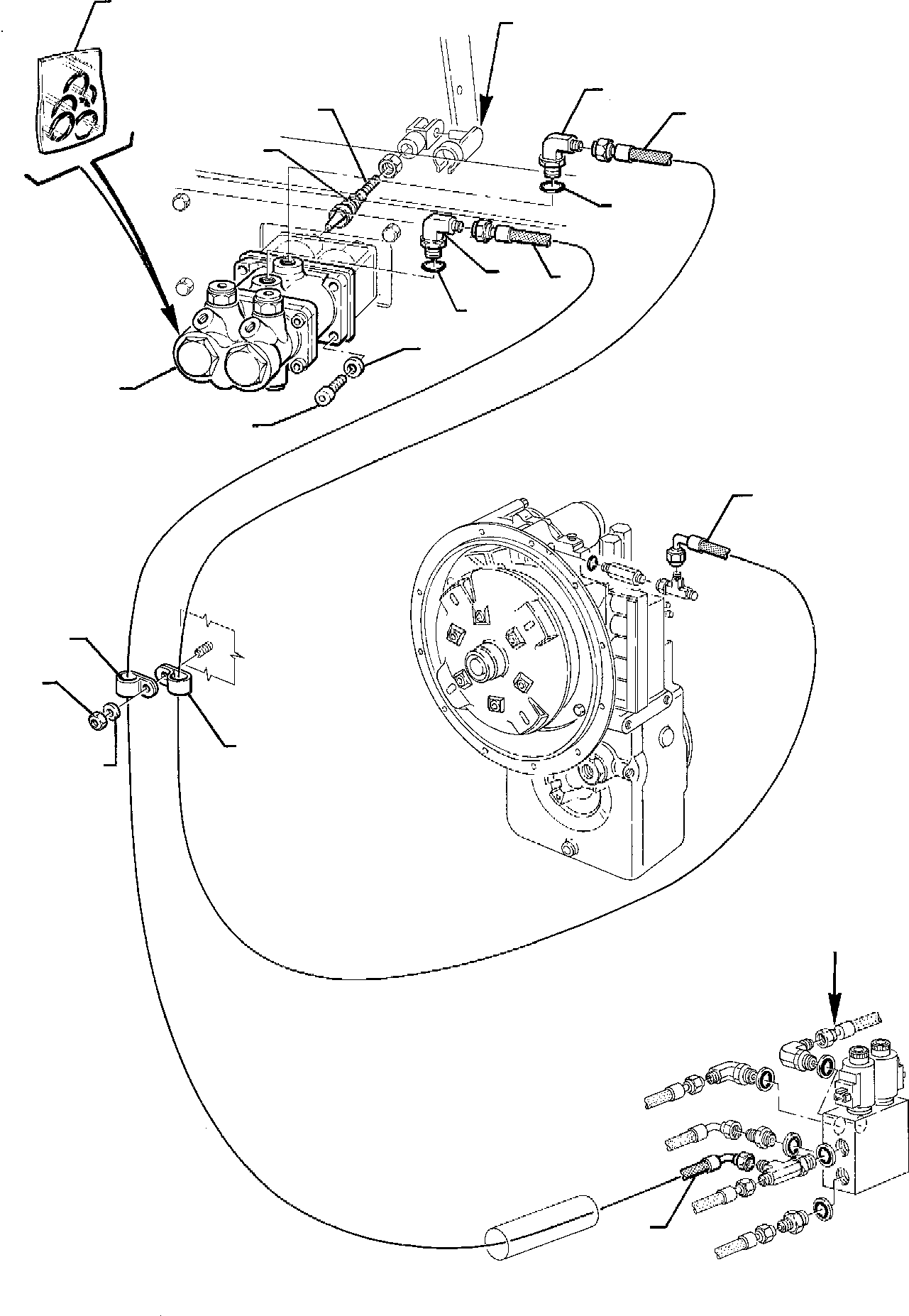 Шланг 392368034 KOMATSU