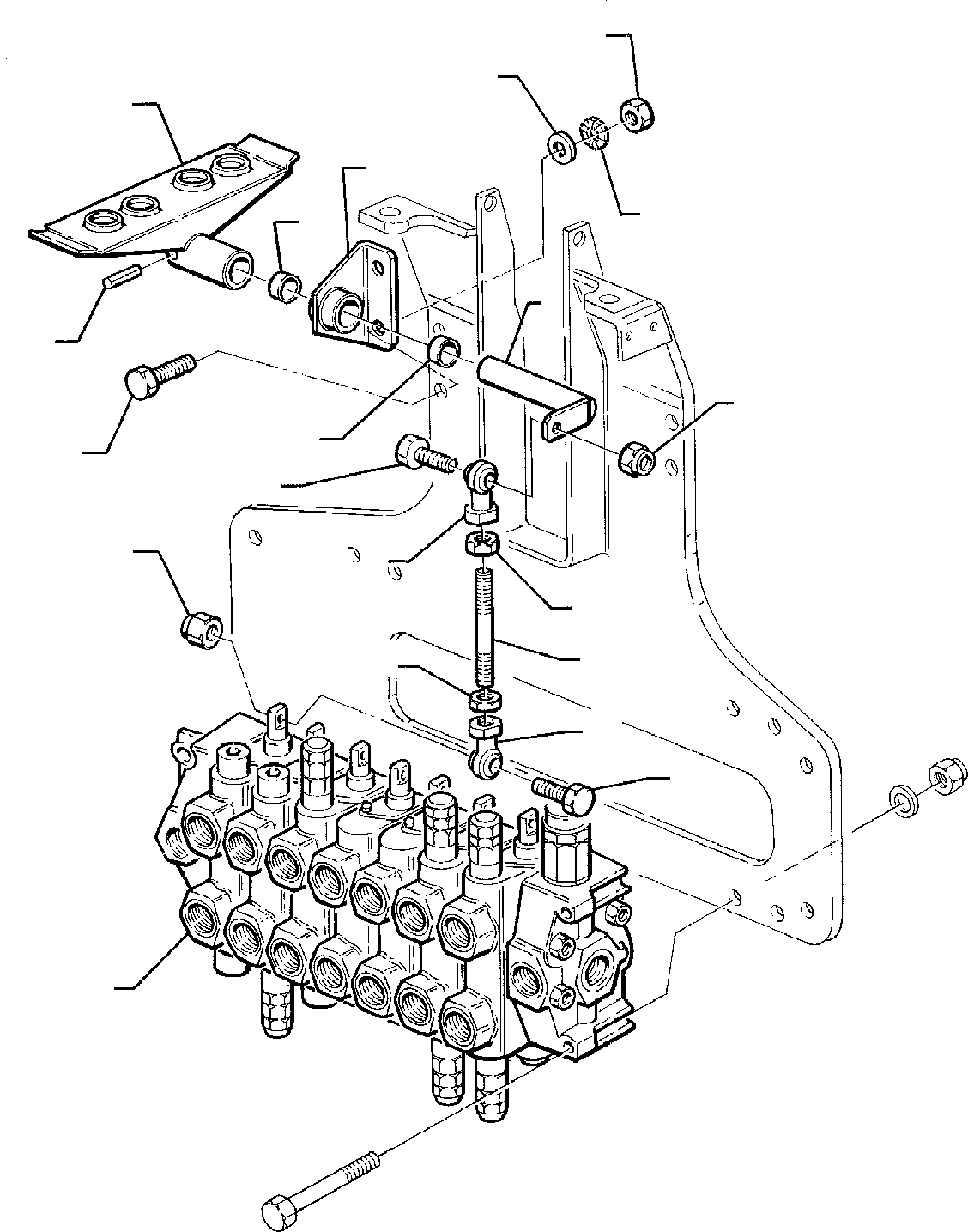 CONTROL VALVE, ASSY. 844150102 KOMATSU