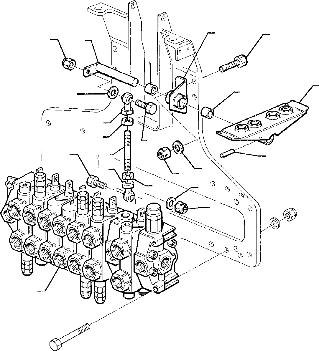 CONTROL VALVE, ASSY. (SERIES TYPE) 844150111 KOMATSU