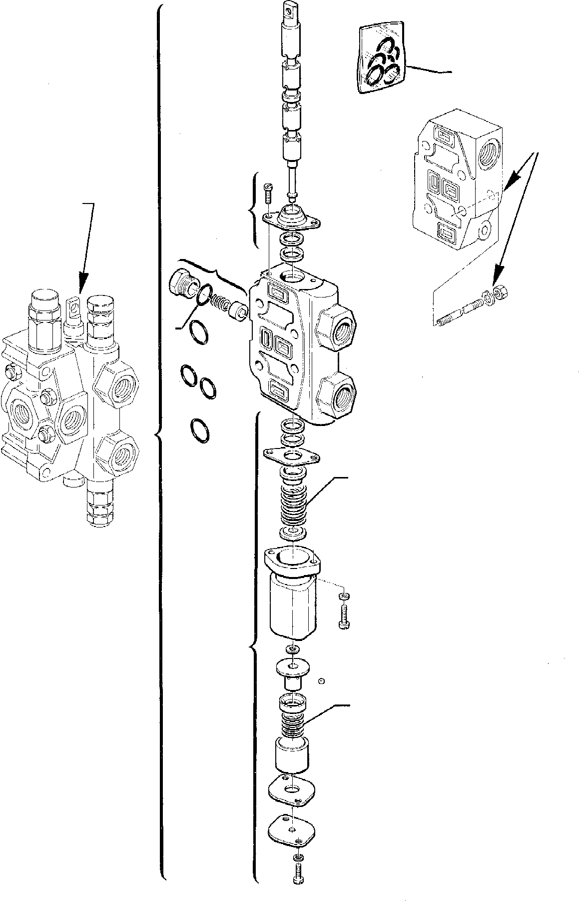 CONTROL VALVE, ASSY. 844150044 KOMATSU