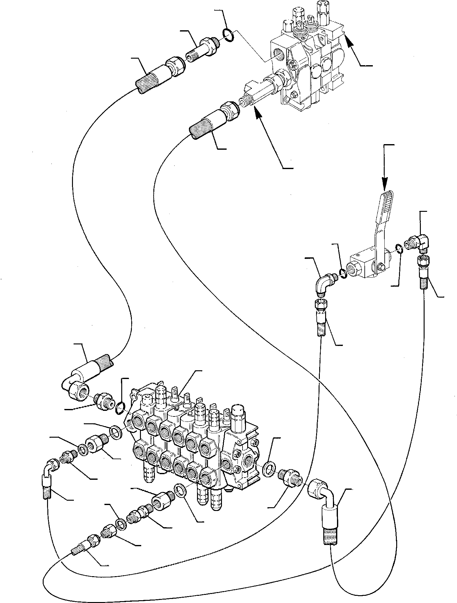 Шланг 392001076 KOMATSU