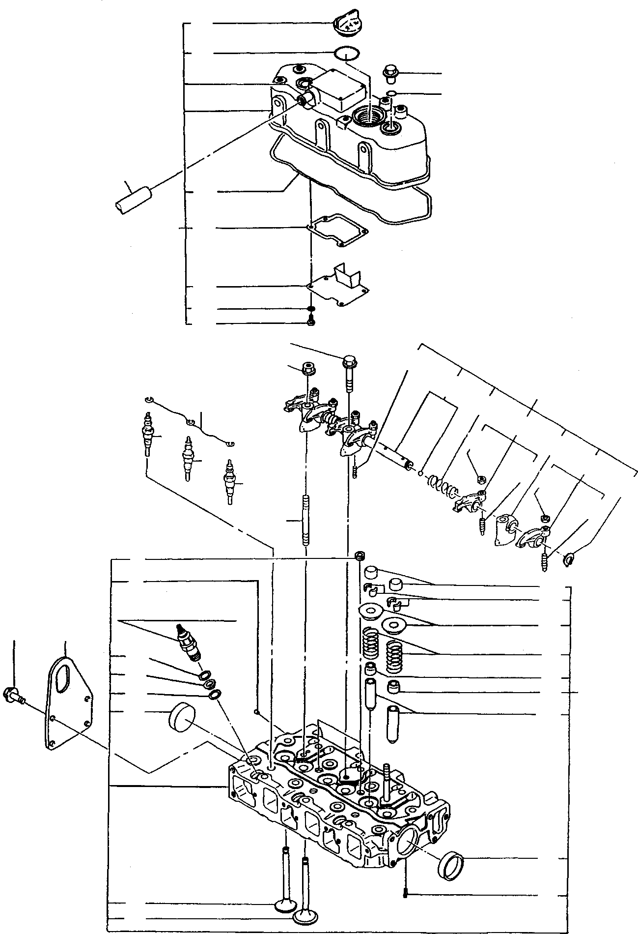 VALVE, INLET YMR000655 KOMATSU