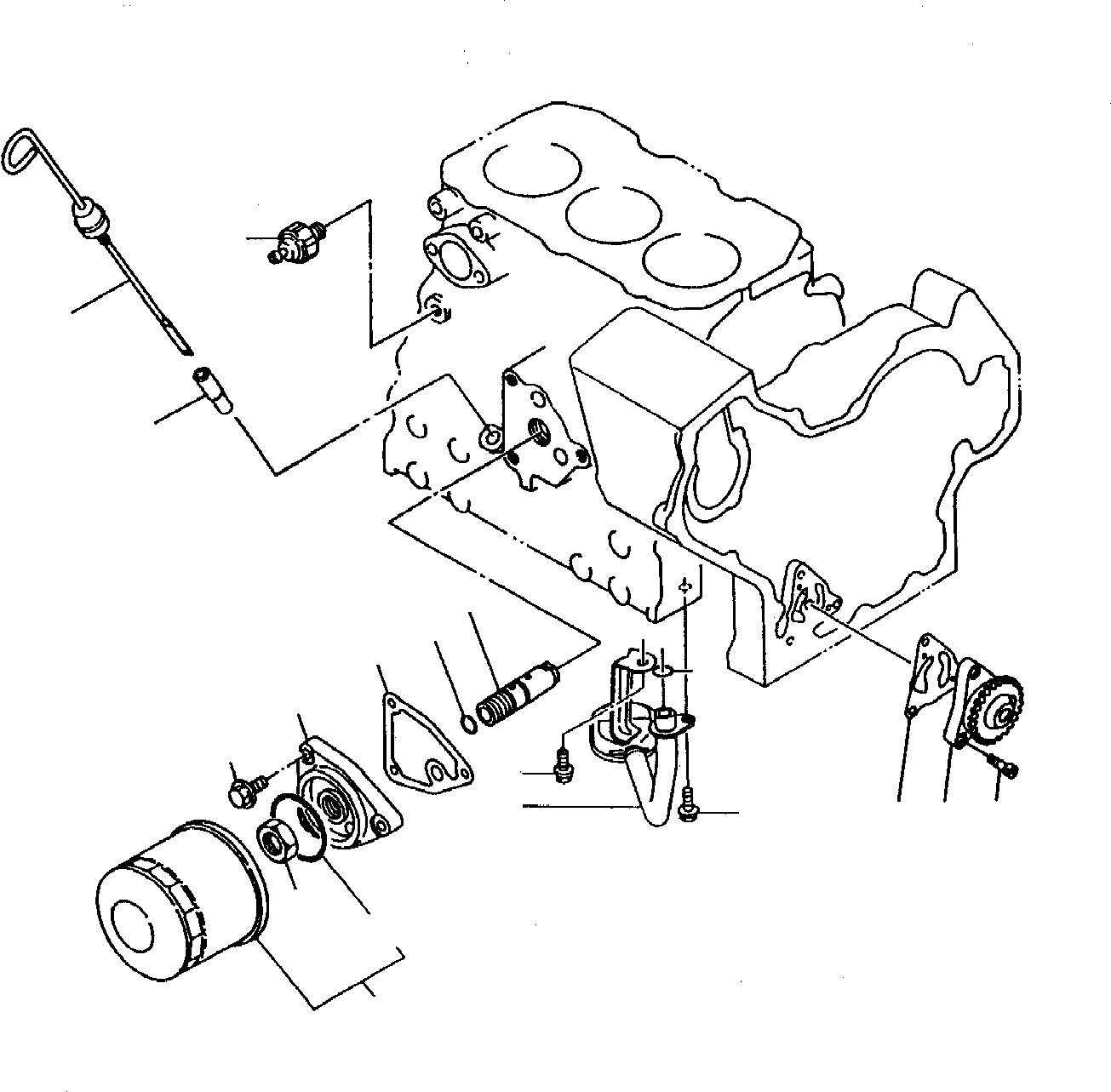 INTAKE OIL FILTER YMR000751 KOMATSU