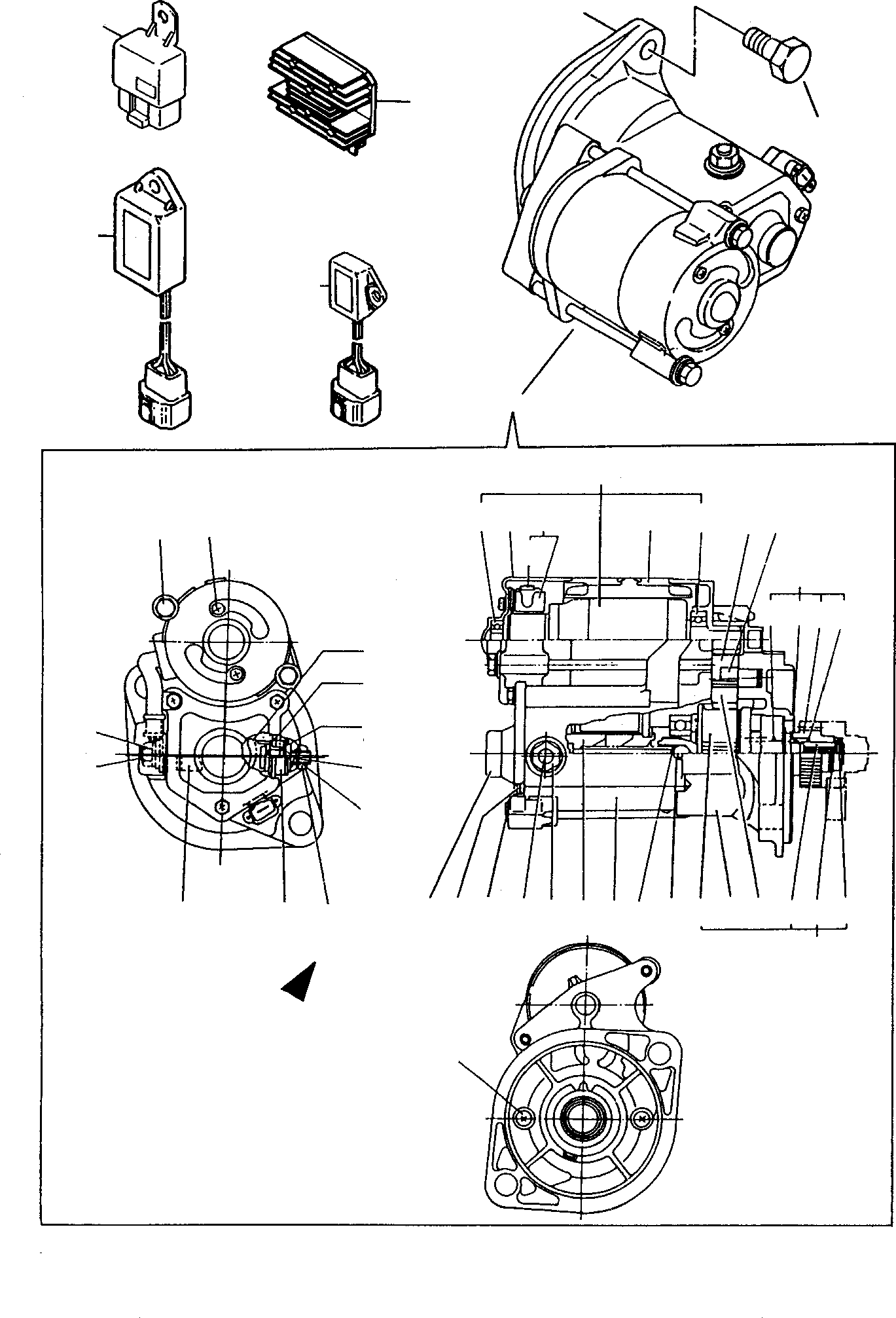 Шар YMR000910 KOMATSU