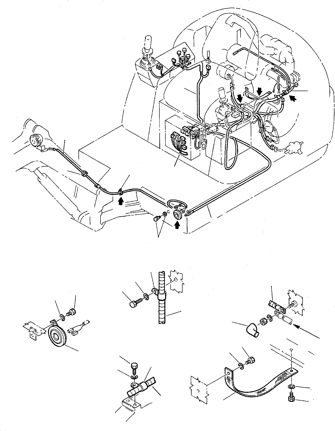 Жгут проводов 885270331 KOMATSU