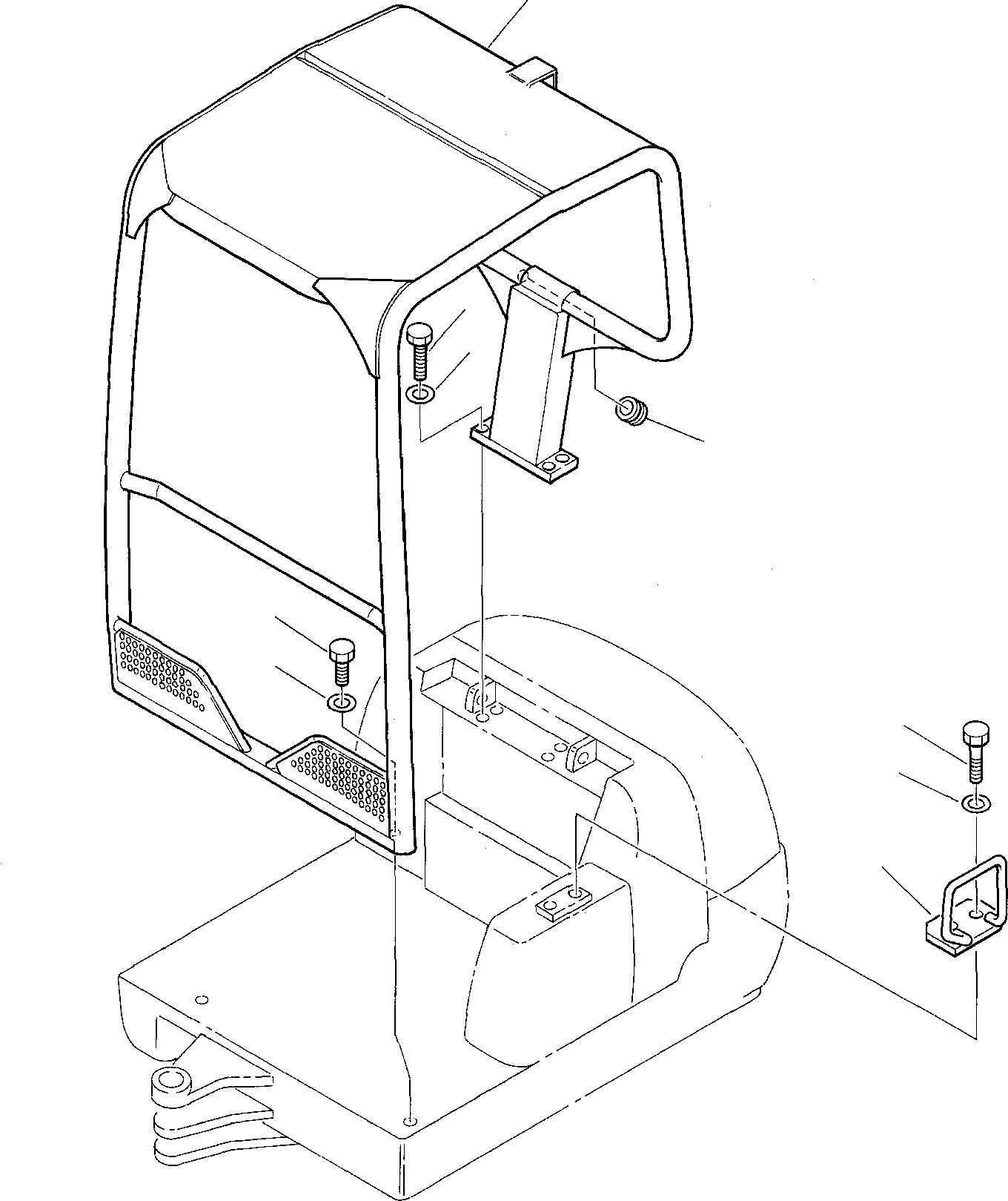 CANOPY 3F0545054 KOMATSU