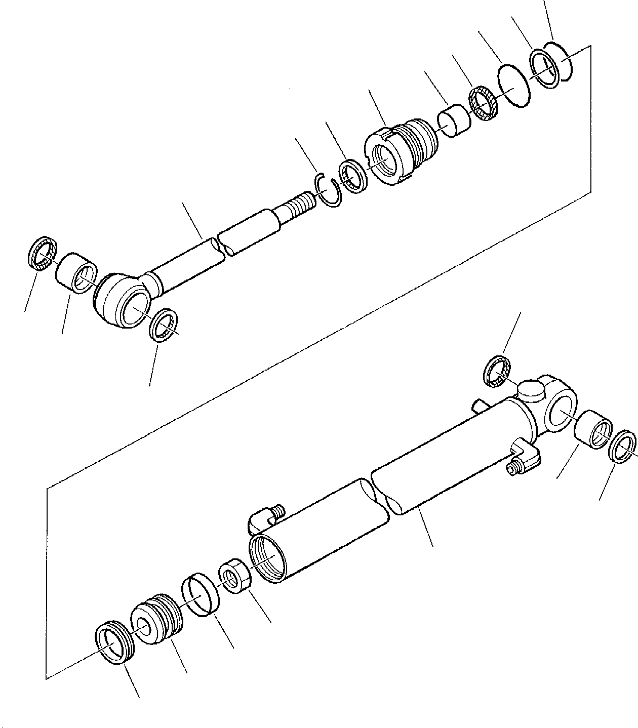 CYLINDER, ASSY. 3F0593050 KOMATSU