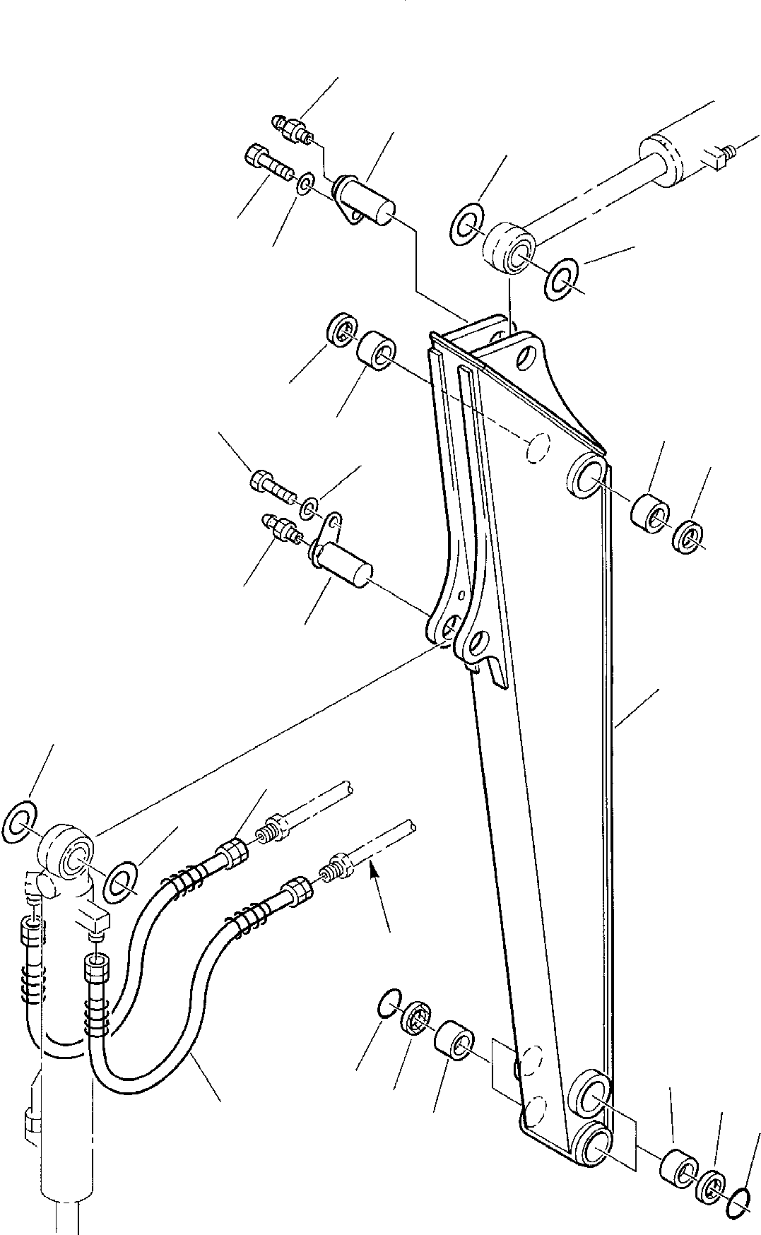 LONG ARM 3F07A8052 KOMATSU