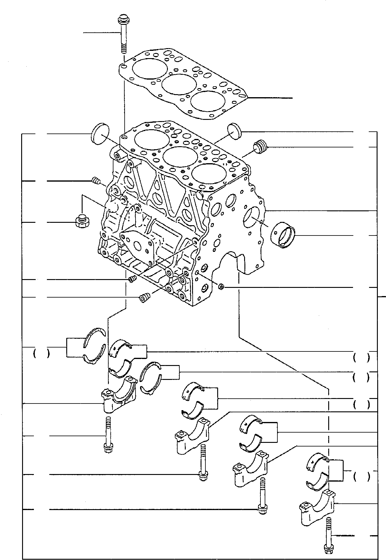 Пробка YMR000935 KOMATSU