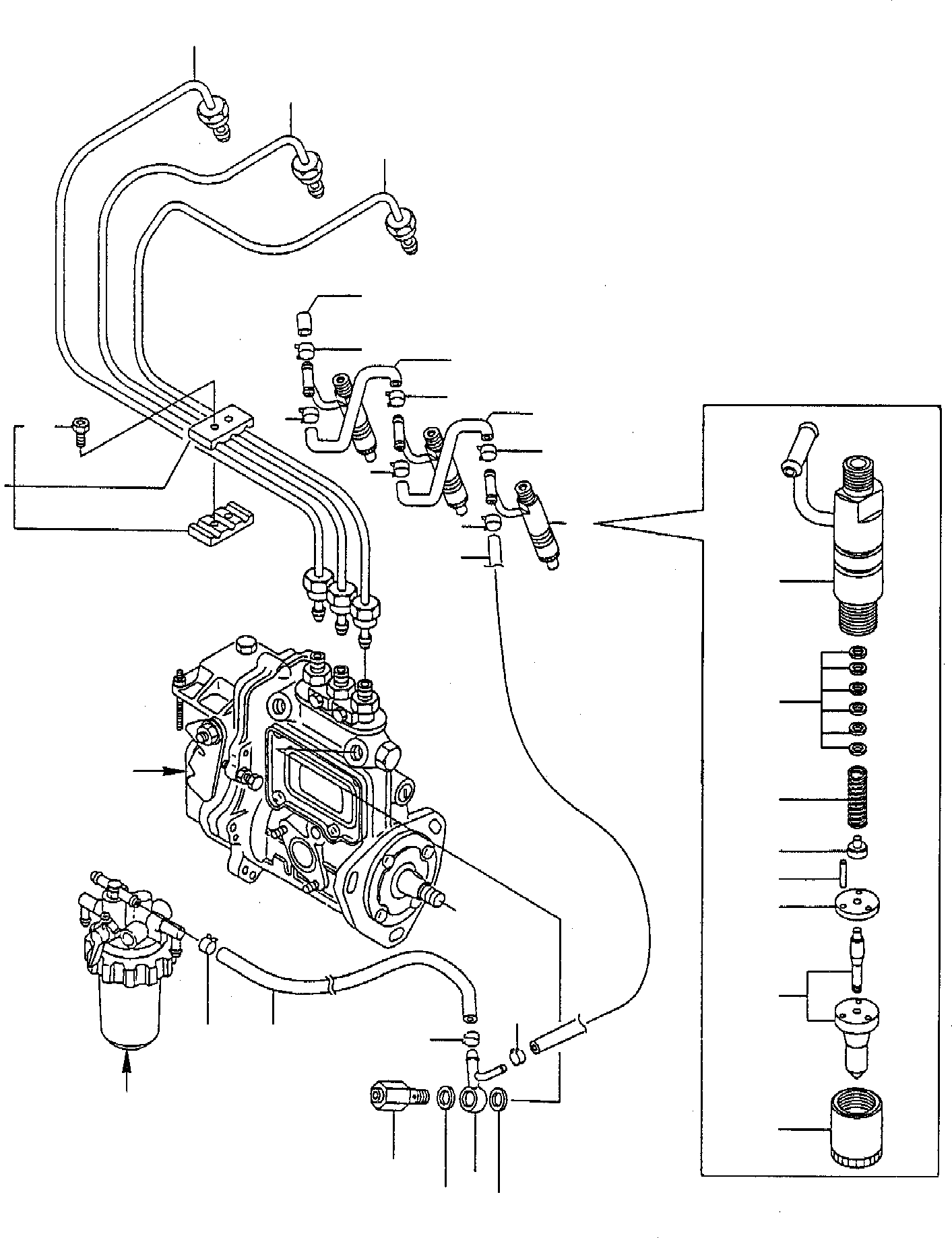 Труба YMR001029 KOMATSU