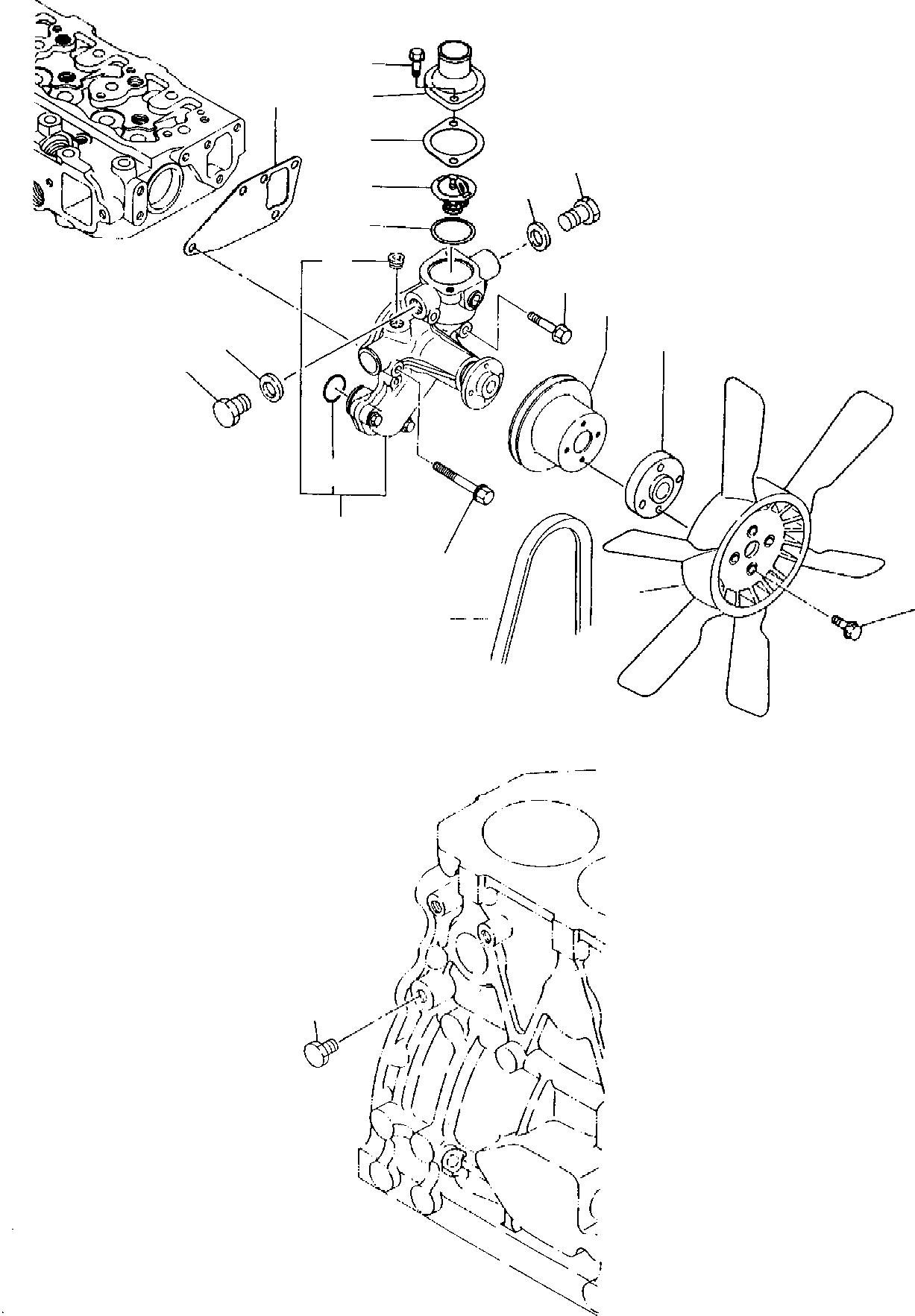 Прокладка YMR001007 KOMATSU
