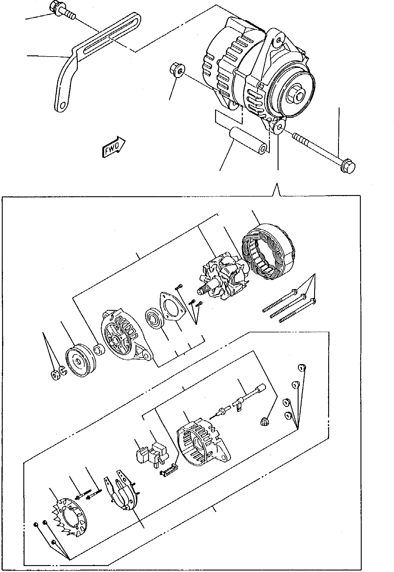 ADJUSTER, BELT YMR001062 KOMATSU