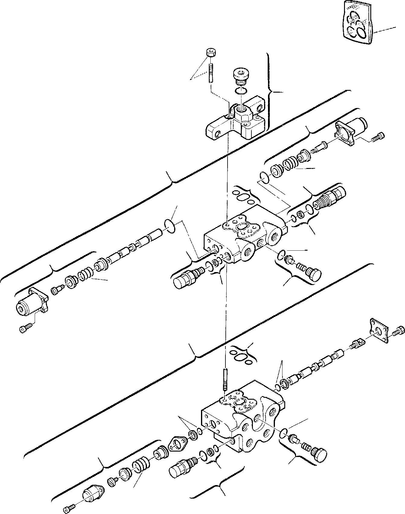 CONTROL VALVE, ASSY. 844020140 KOMATSU