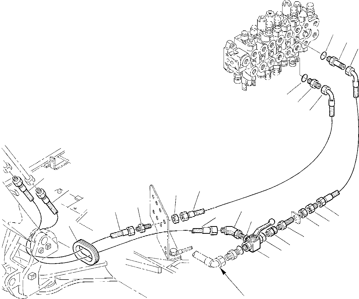 Шланг 392187002 KOMATSU