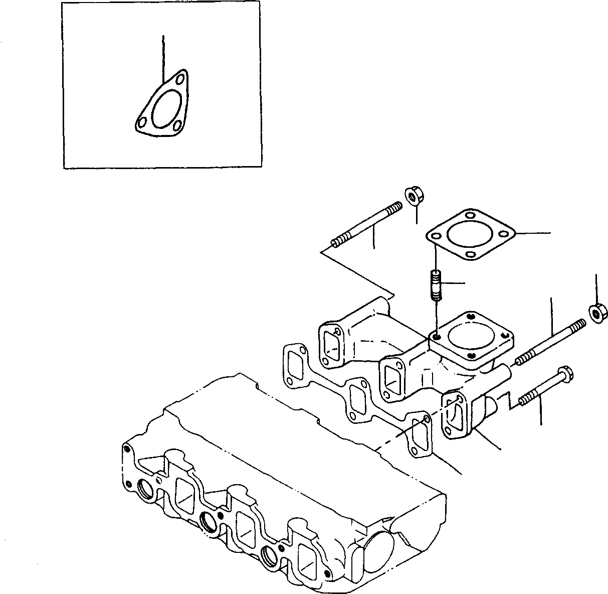 Прокладка YMR000978 KOMATSU