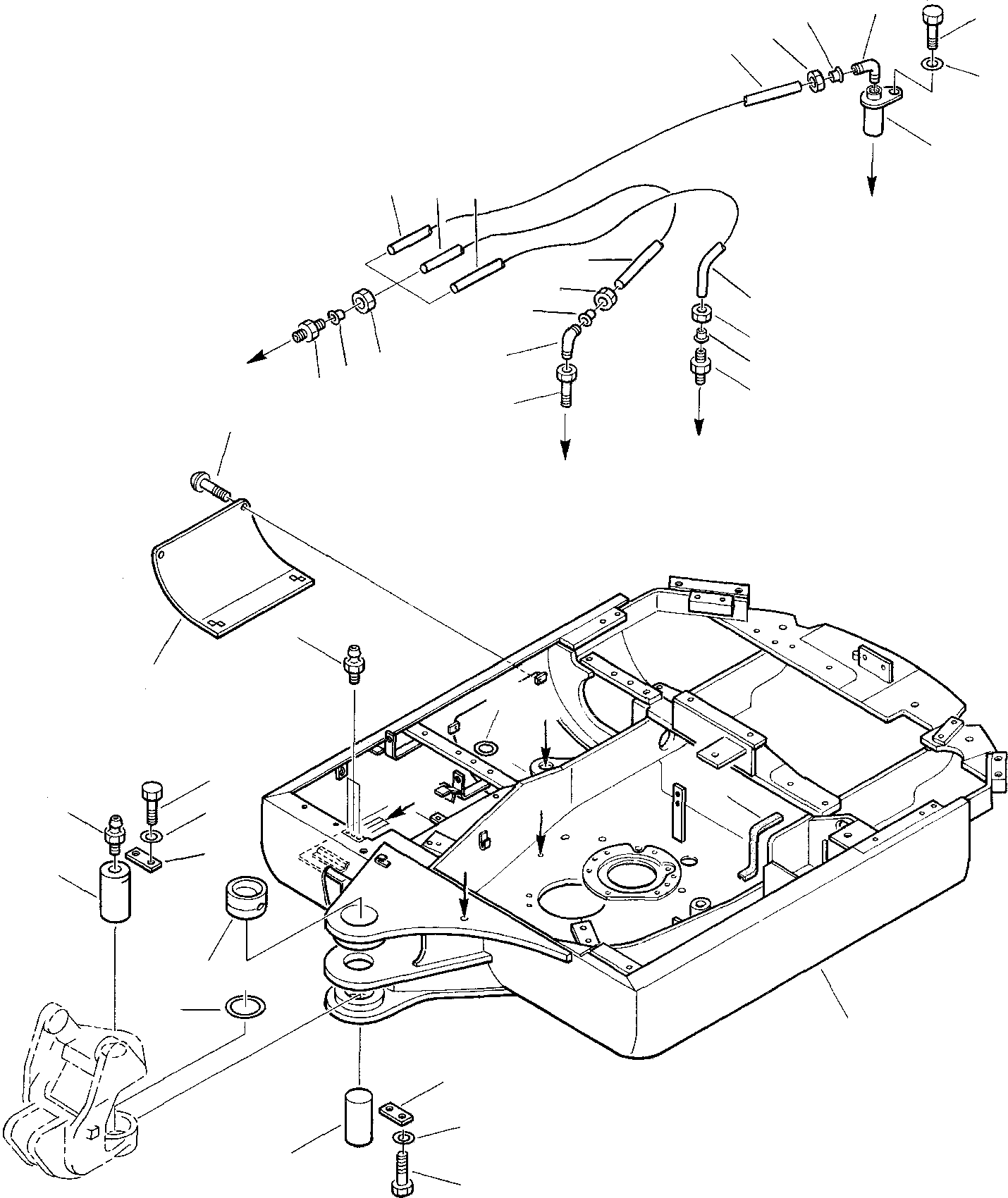 FRAME, REVOLVING 3F2035050 KOMATSU