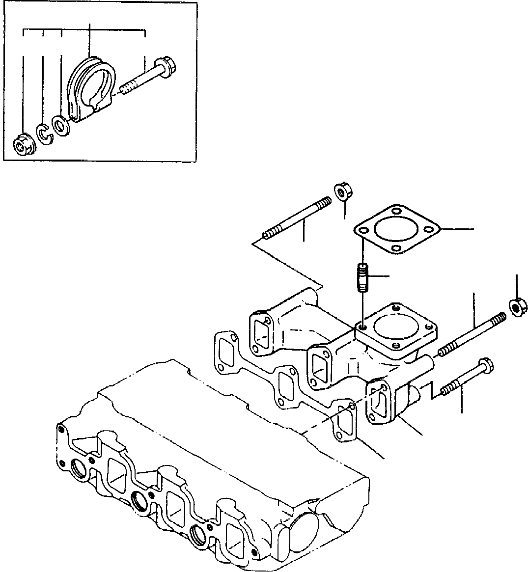 Винт YMR000705 KOMATSU