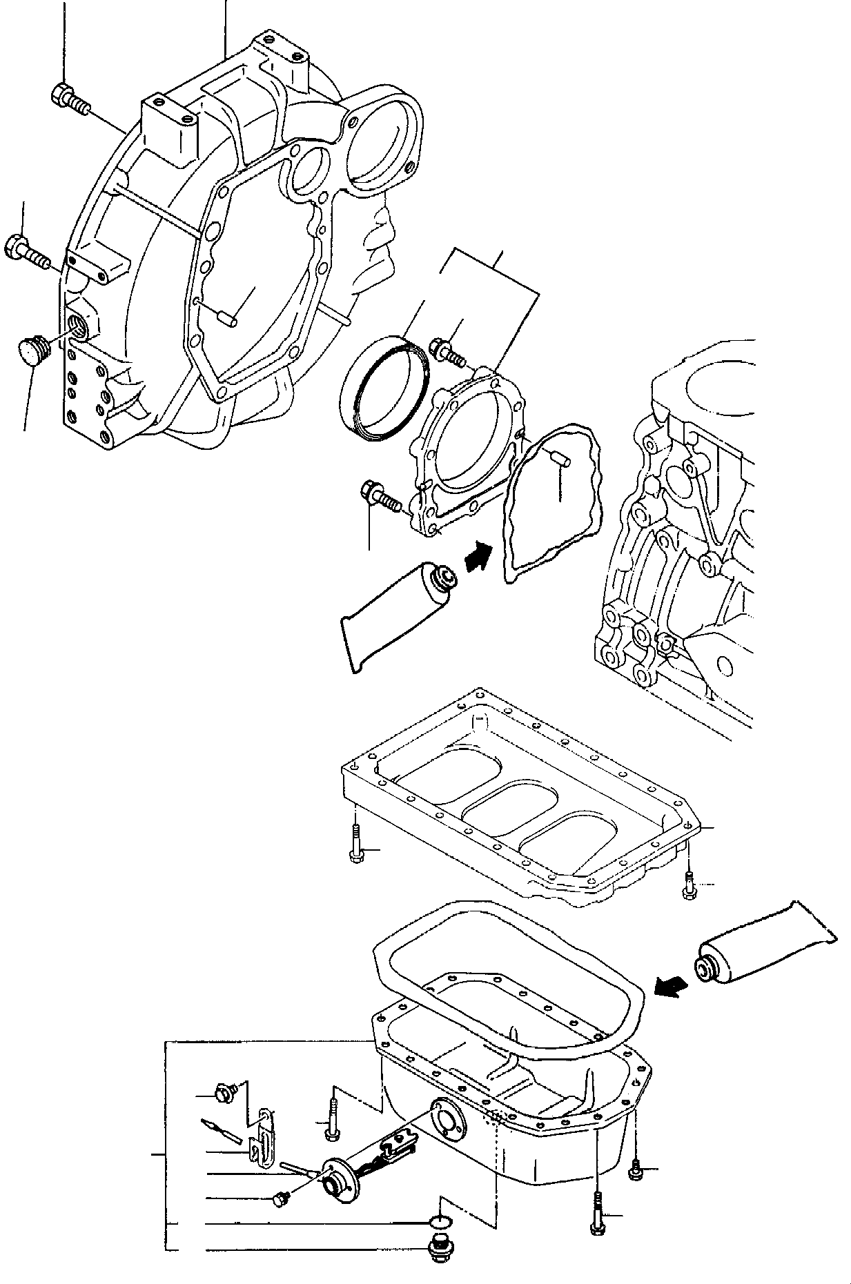 Пробка 3F1001600 KOMATSU