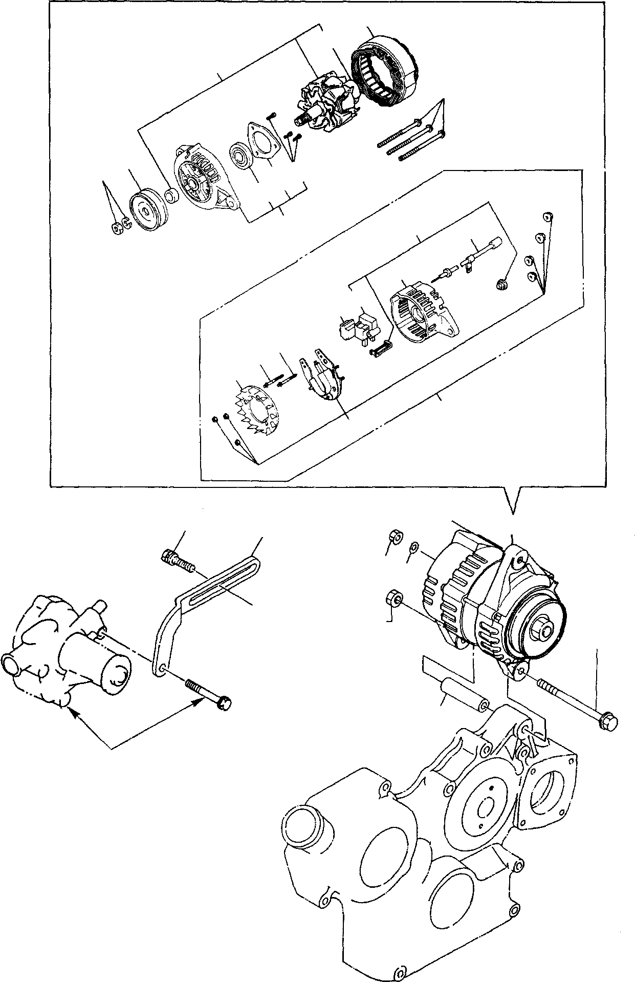 Гайка YMR001089 KOMATSU