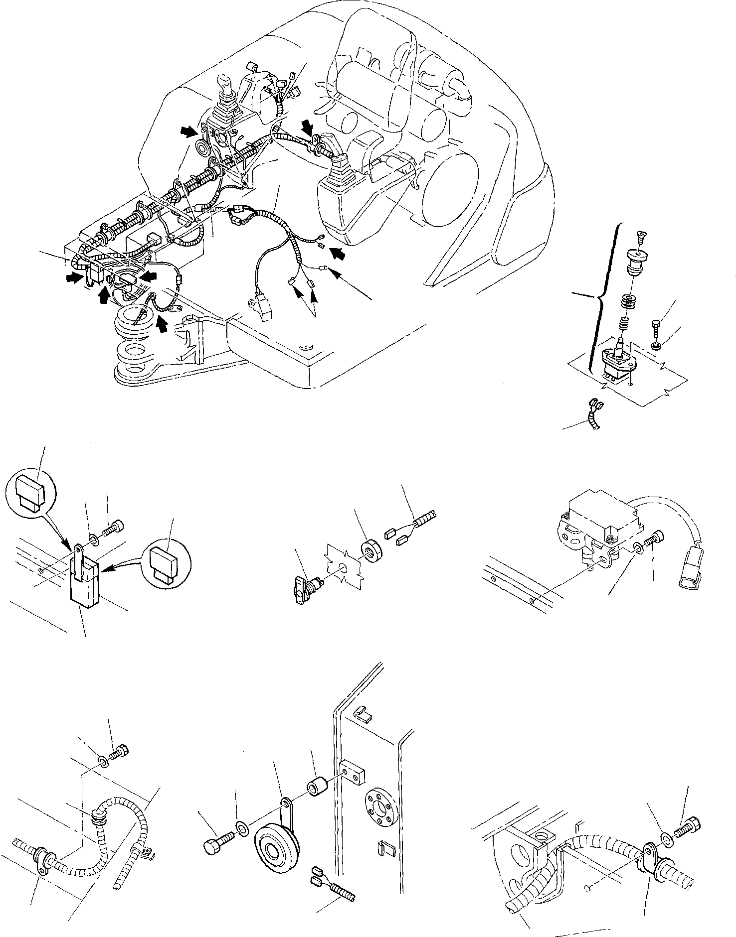 WIRING HARNESS, ASSY. 885270388 KOMATSU