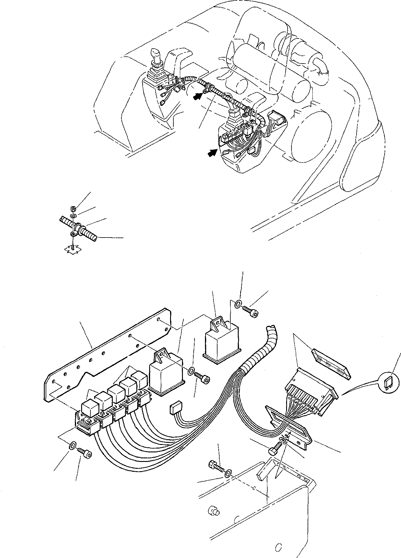 Жгут проводов 885270391 KOMATSU