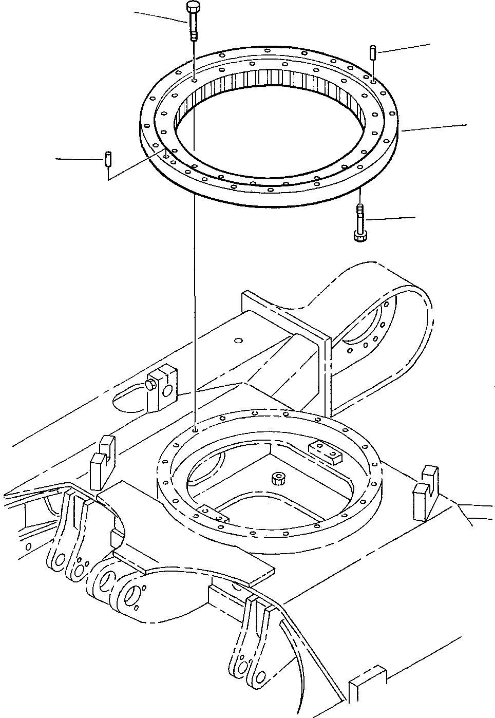 SWING CIRCLE 3F4523050 KOMATSU