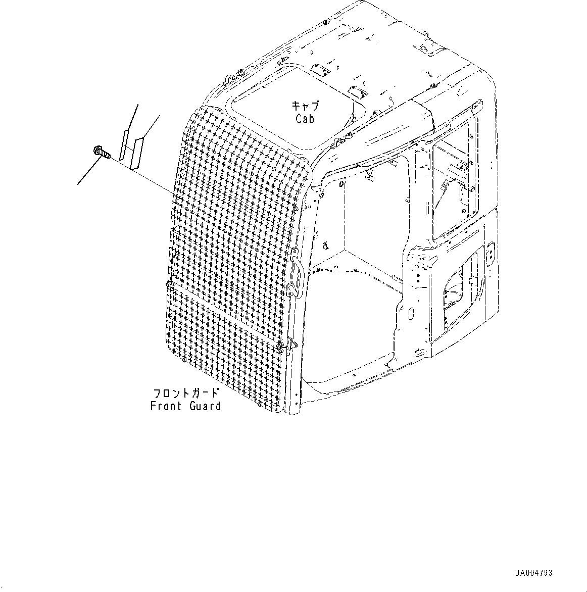 Пластина 207-00-61450 KOMATSU