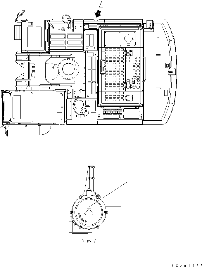 Шланг 07297-01056 KOMATSU