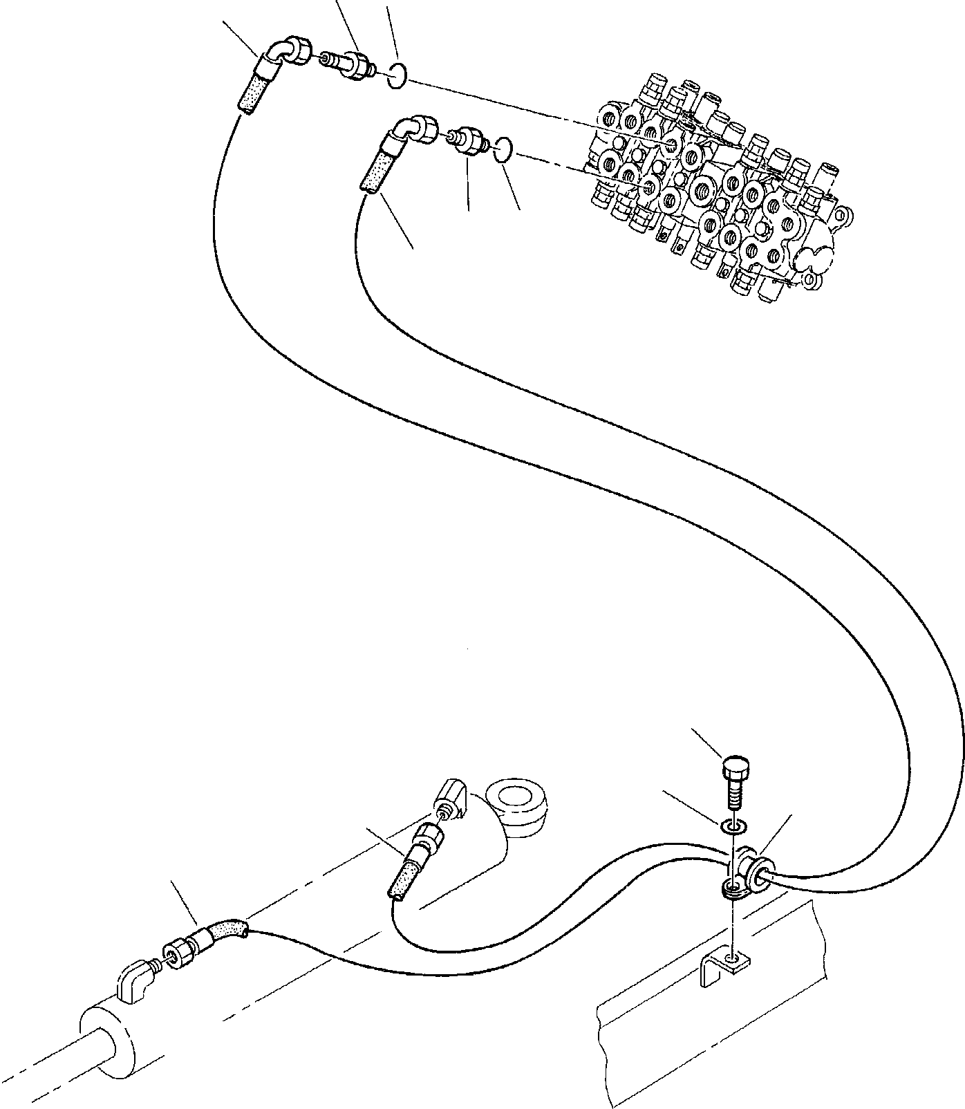 Шланг 392058104 KOMATSU