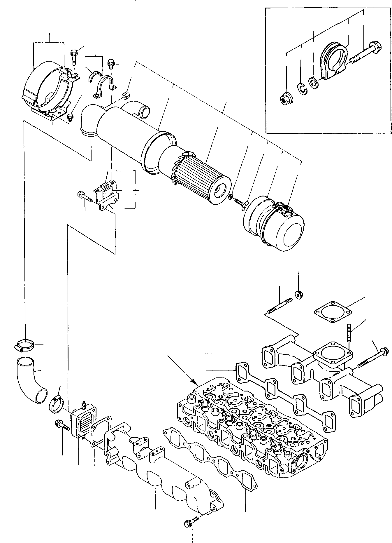CASE, ASSY. YMR001091 KOMATSU