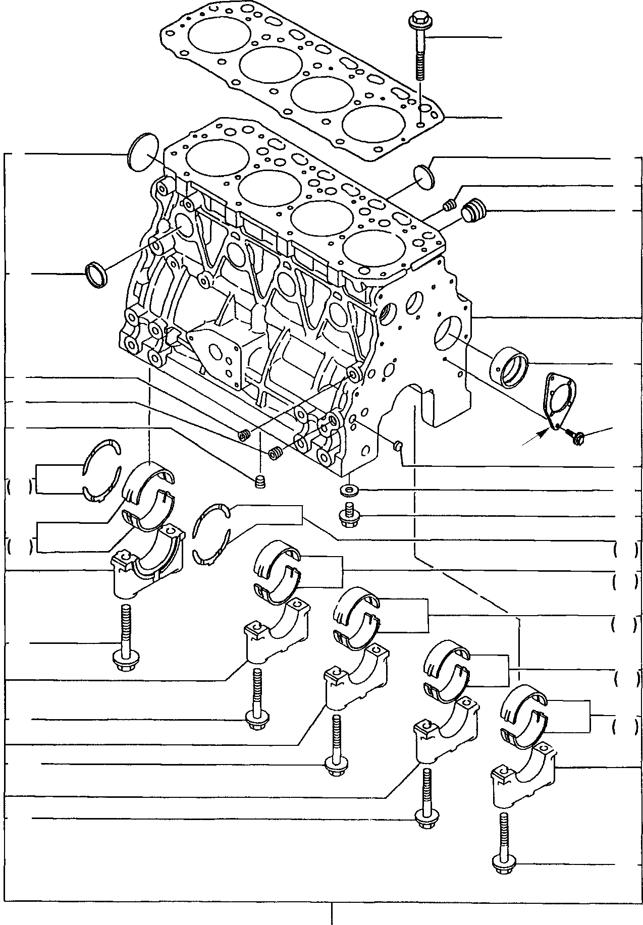 Прокладка YMR001092 KOMATSU