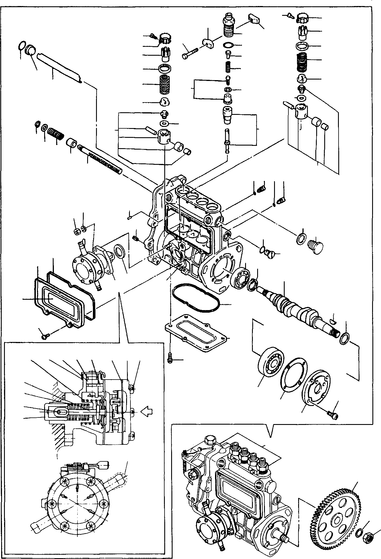 PUMP, ASSY. YMR001097 KOMATSU