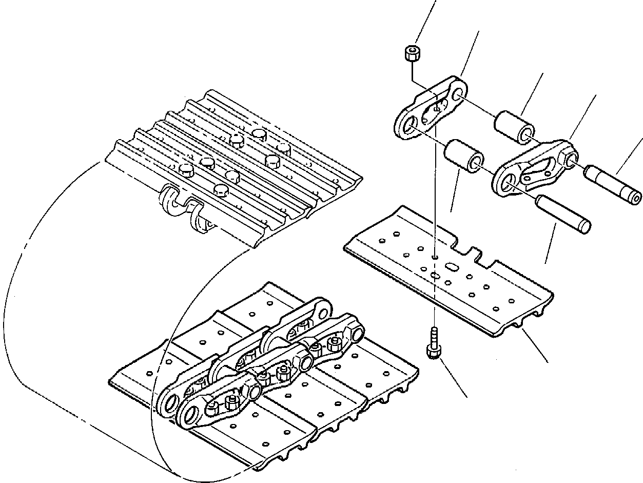 SHOE, ASSY. 3F4533600 KOMATSU