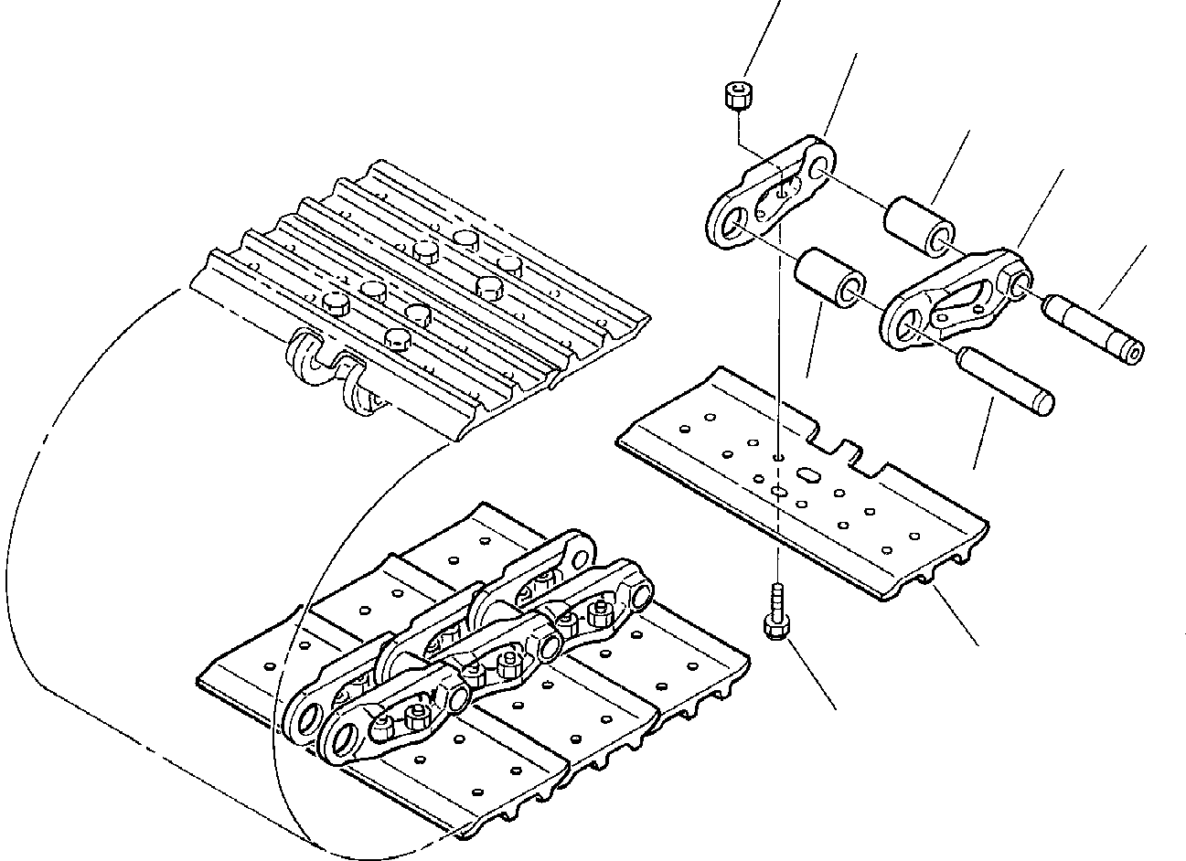 SHOE, ASSY. 3F4533612 KOMATSU