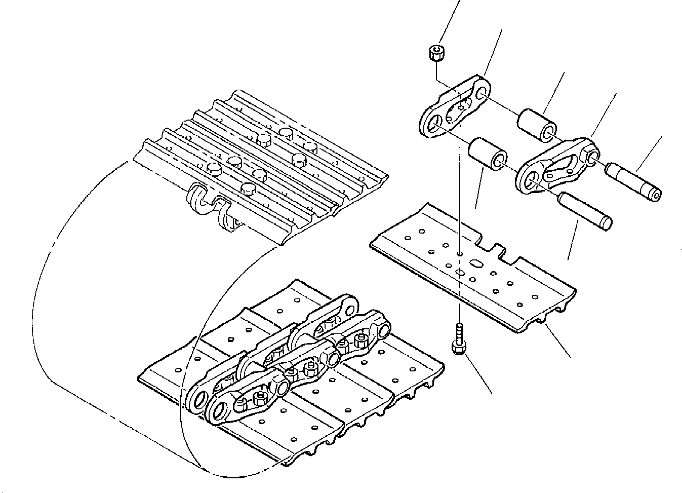 SHOE, ASSY. 3F4533613 KOMATSU