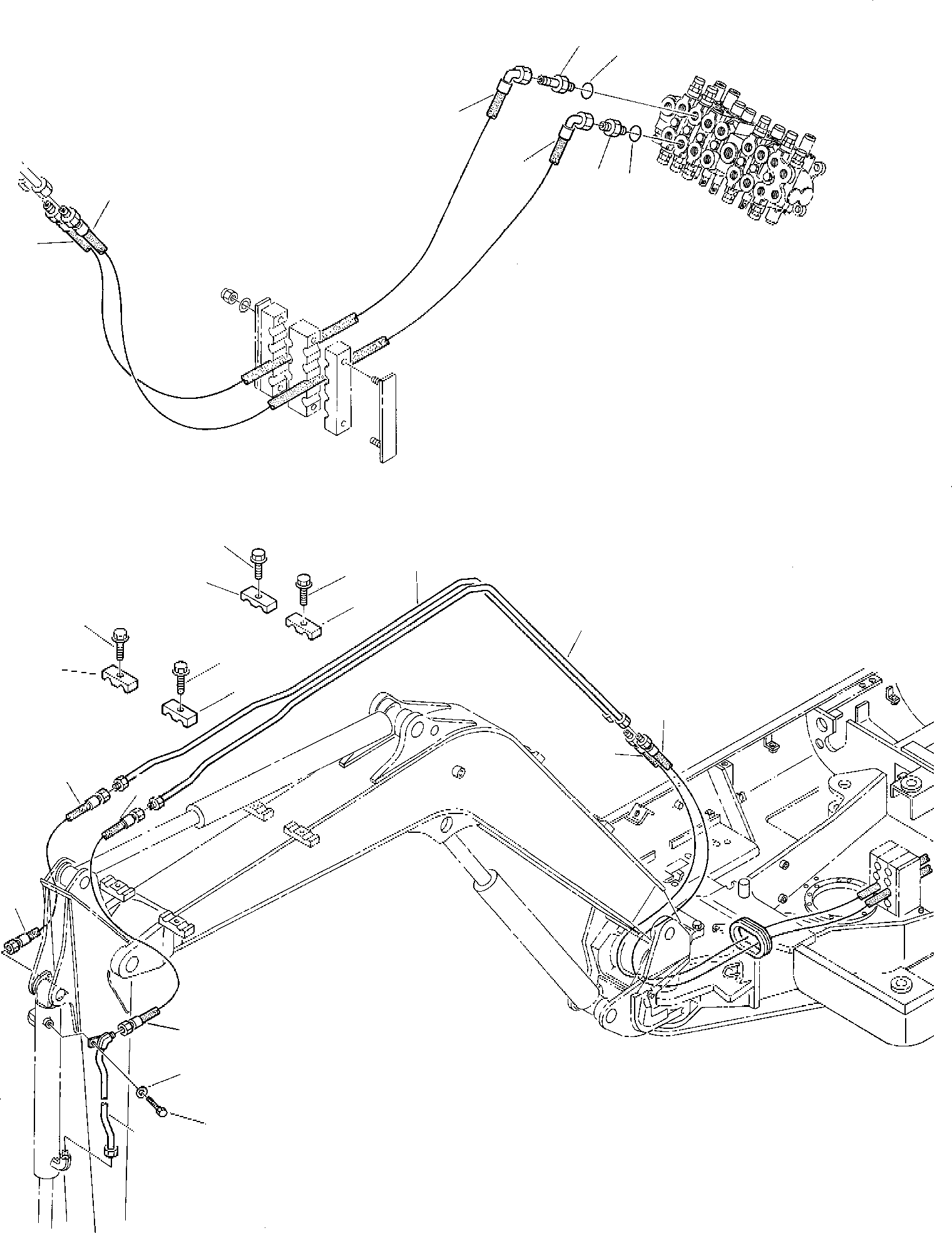 Шланг 392186045 KOMATSU
