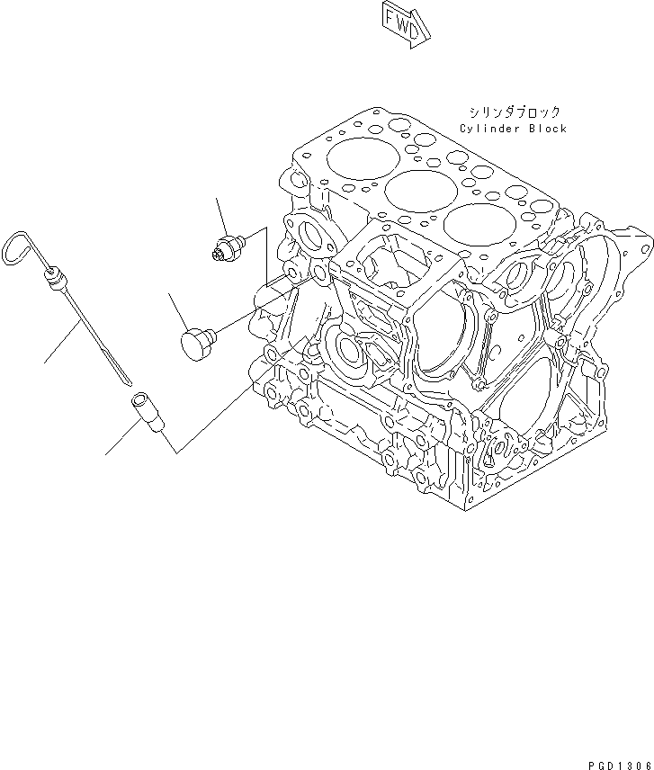 GAUGE,OIL LEVEL 452-602 KOMATSU