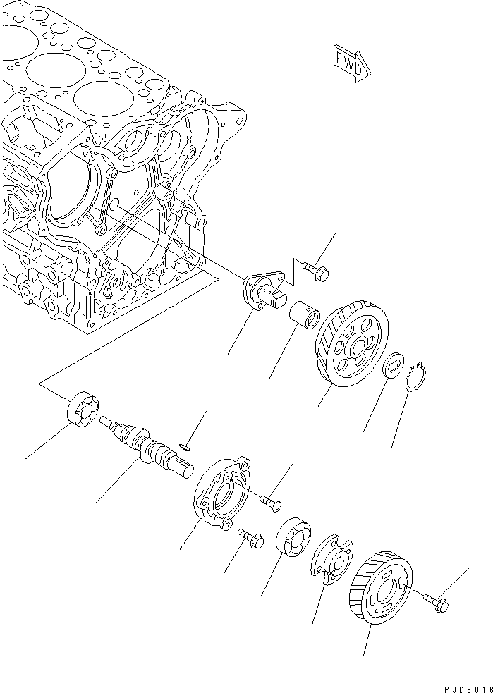 CAM ASS'Y 451-154 KOMATSU