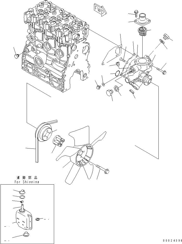 крышка 451-861 KOMATSU